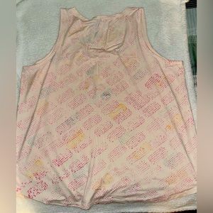 Torrid Henley Sleeveless Sleep Tank Pink